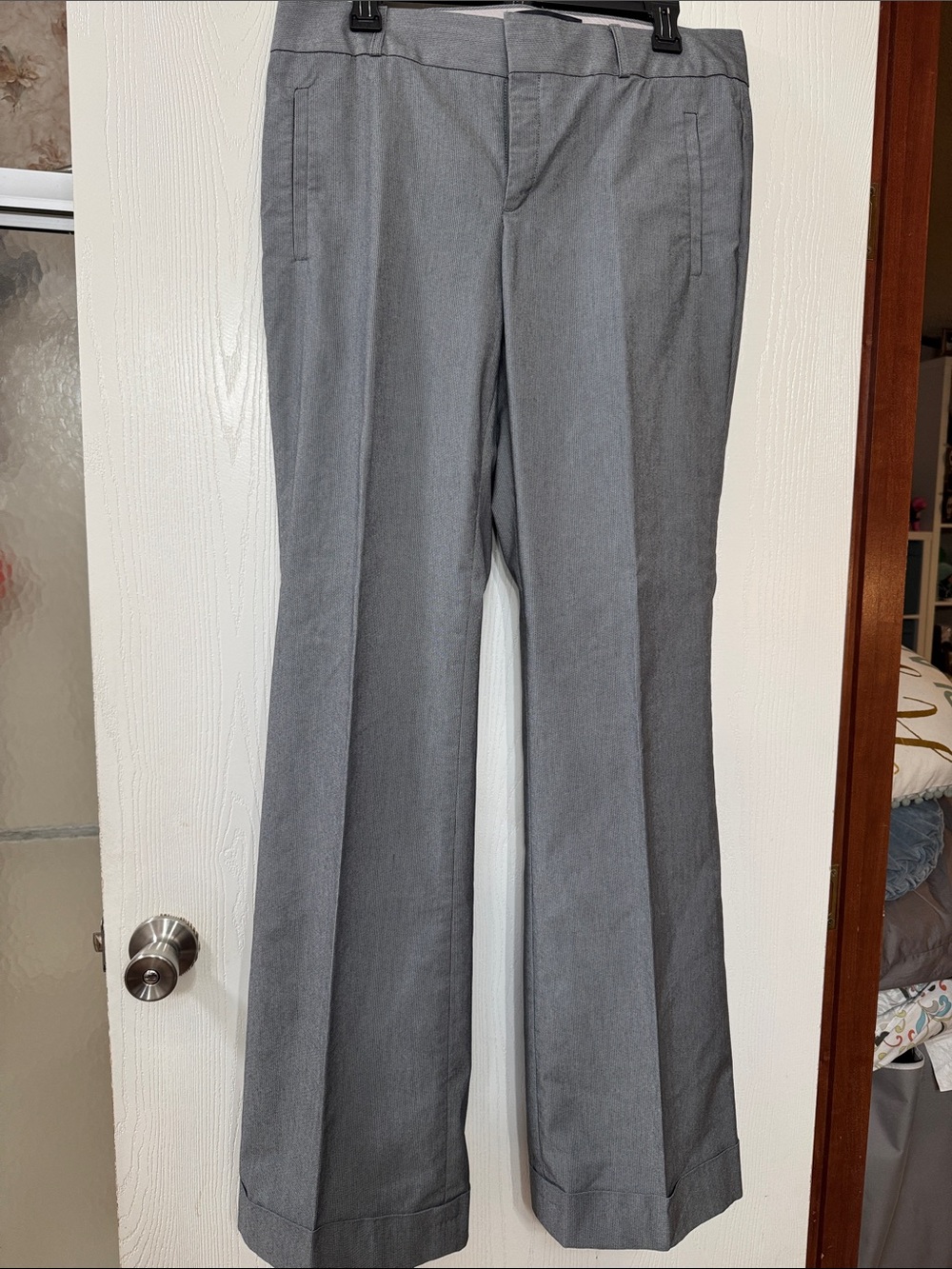 Banana Republic Gray Women's Martin Fit Pants